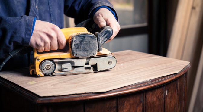 What is a drum sander & a belt sander, and what are they used for?