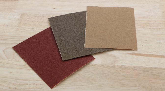 types of sandpaper