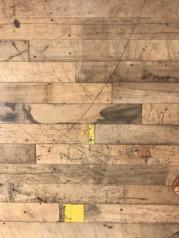 scratches on wooden floor